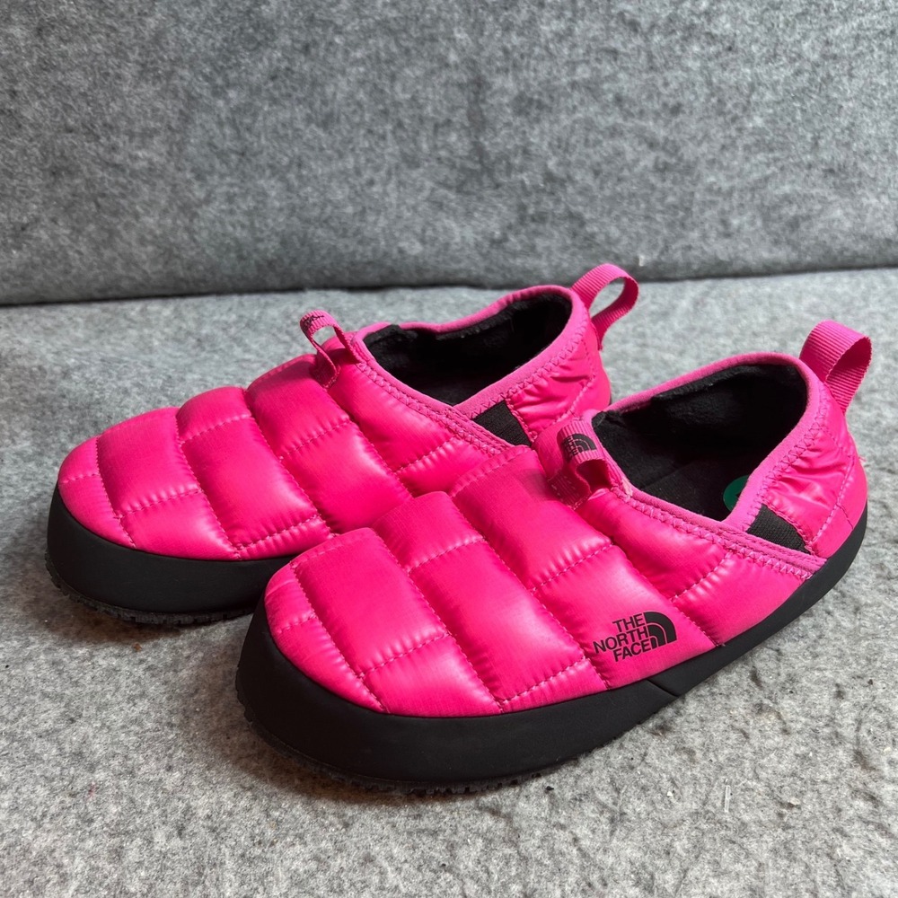 The North Face Kids Thermoball Traction Mule Slippers Pink Size 4 Big Kids
